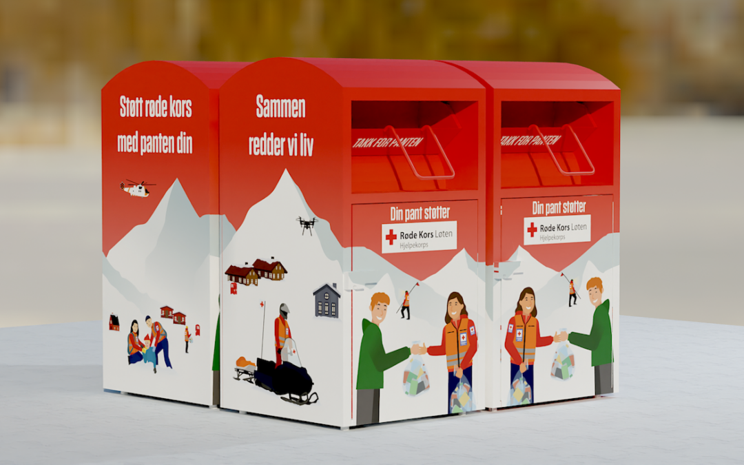 Donation Container RedCross